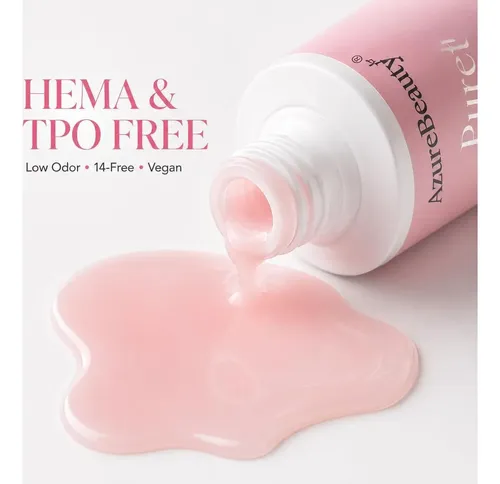 Kit Gel Uñas Jelly 6 Colores 15ml Azurebeauty