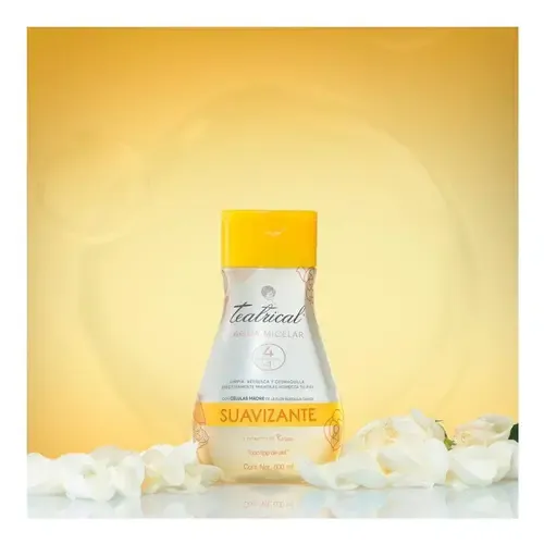 Agua Micelar Teatrical Suavizante Agua De Rosas 600ml