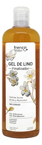 Gel Finalizador Lino Frenzzi 350ml Rulos Brillo Nutricion Fw