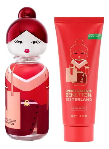 Perfume De Mujer Benetton Set Sisterland Red Rose Edt