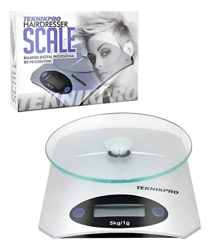 Balanza Digital Peluqueria Profesional Scale Teknikpro