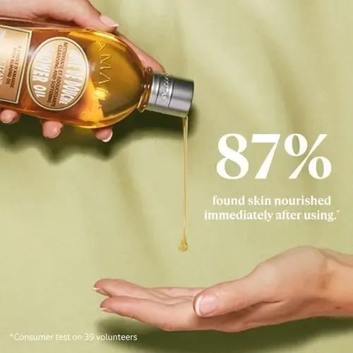 Aceite hidratante para cuerpo L’Occitane Almond Shower Oil en botella 250mL Almendra