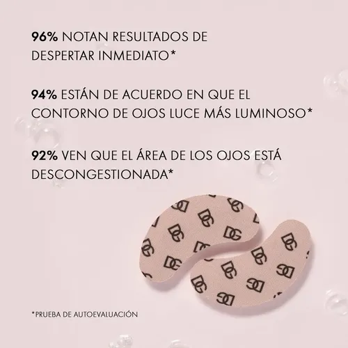 Parches Contorno De Ojos Dolce & Gabbana No Puff Caffeine X5 Todo Tipo De Piel