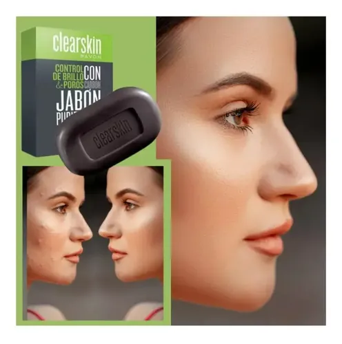 Barra Limpiador Exfoliante Clearskin Avon, C/ Salicílico Tipo De Piel Mixta