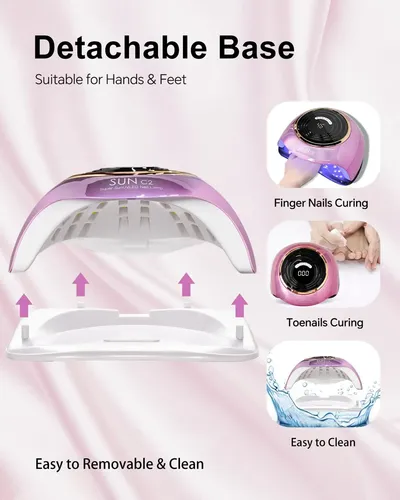 Lámpara De Uñas Led Uv, Secador De Uñas