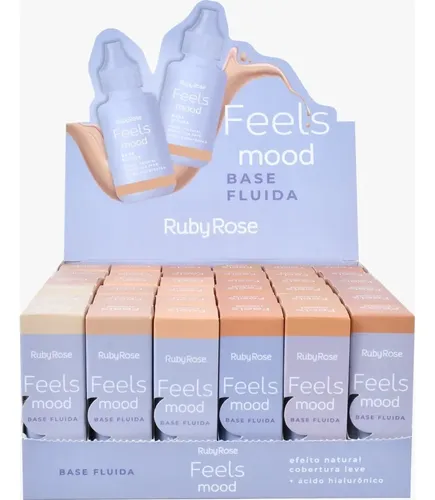 Base Fluida + Acido Hialuronico Feels Mood Ruby Rose Cc02