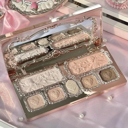 Paleta De Maquillaje Flower Knows Strawberry Cupid 14g