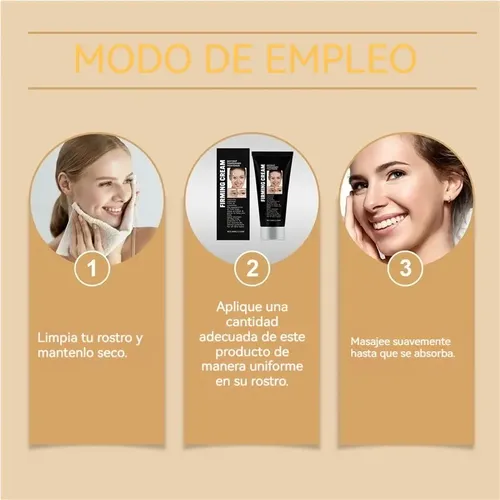 Crema Reafirmante Nutritiva Reductora De Líneas 100g 3pcs