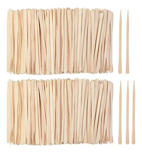 Palitos De Madera Para Cera Depilatoria Pack X1200