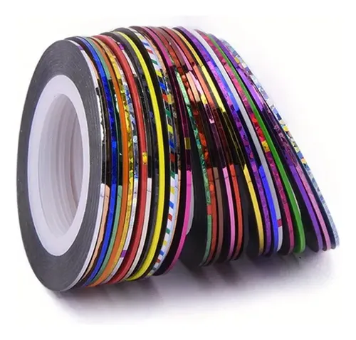 Pegatinas Adhesivas Para Uñas De Colores Para Bricolaje