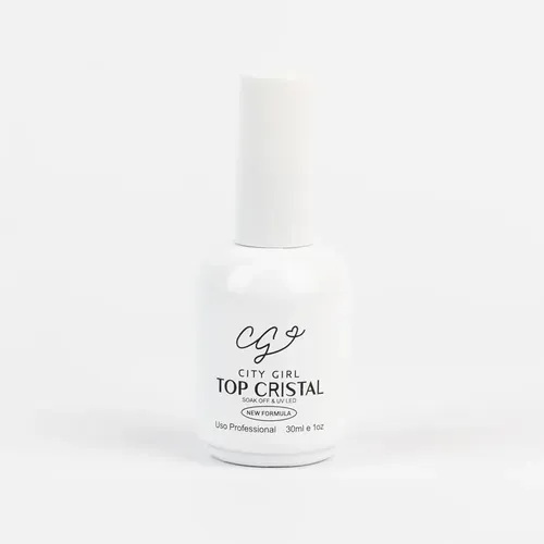 Esmalte Semi Top Coat Cristal 30ml City Girl Brillante