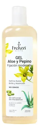 Frenzzi Gel Finalizador De Lino + Gel Aloe Y Pepino