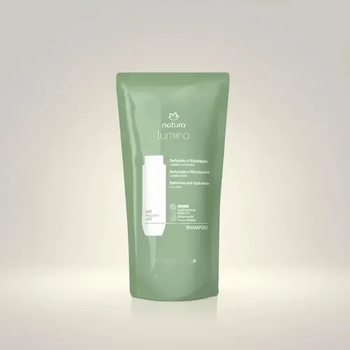 Repuesto Shampoo Lumina Cremoso Cabellos Rizados 300 ml