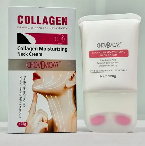 Crema Hidratante Chovemoar Collagen 120g Cuello Y Escote Momento De Aplicación Día/noche Tipo De Piel Todo Tipo De Piel