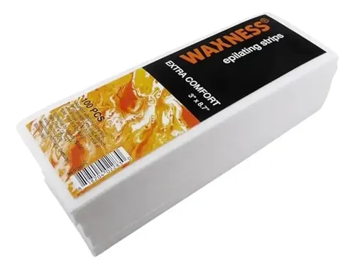 Tiras Depiladoras Waxness Extra Comfort, Blancas X Pulgadas,