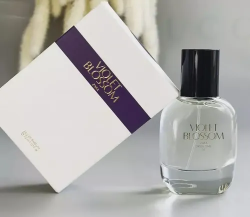 Perfume Zara Violet Blossom Mujer 30ml Notas Florales y Frutales