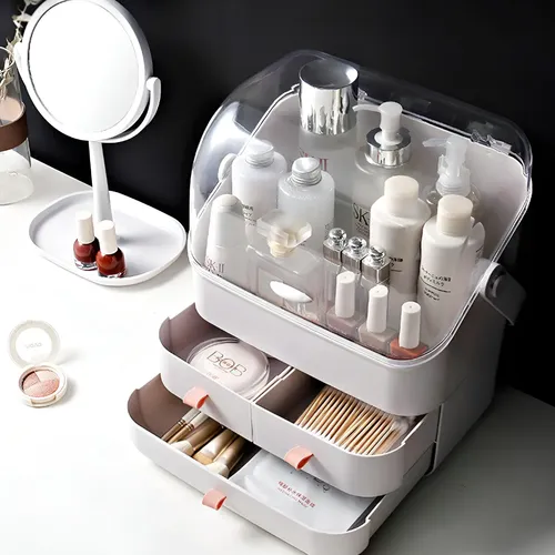 Organizador De Cosméticos Maquillaje Impermeable Xl Maletin
