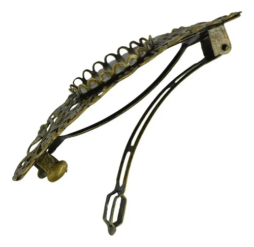 2pcs Adorno Del Cabellero Barrette Floral Francés Clip .