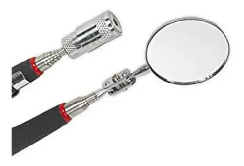 Espejo Imán Luz Led Telescópicos Inspección 2 Piezas Proshop