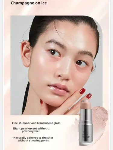 Waterglow Stick Iluminador Contorno 4#pink Iced Peach