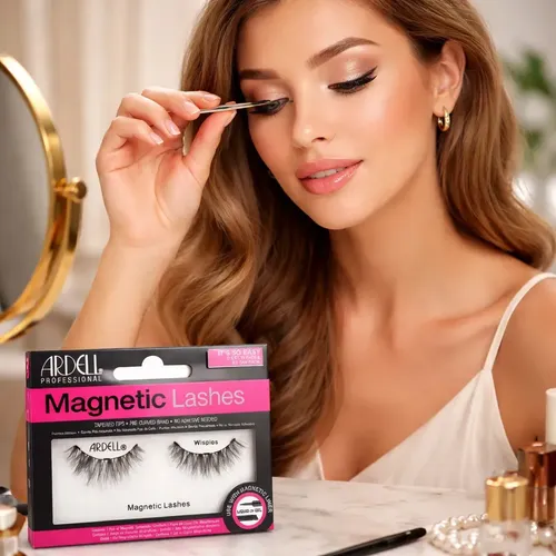 Pestañas Magnéticas Ardell Magnetic Lashes Wispies Volumen y Longitud
