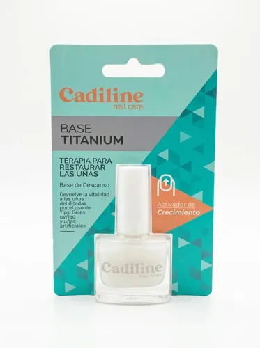 Esmalte Cadiline Titanium Activador De Crecimiento Uñas
