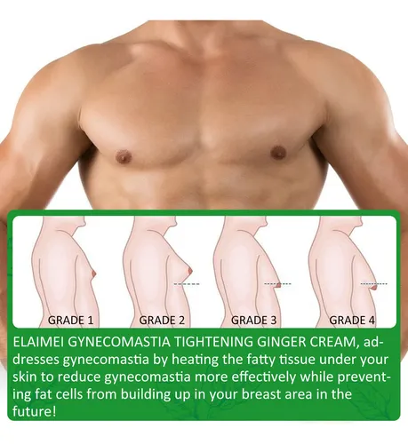 Elaimei Crema Reafirmante De Jengibre Para Ginecomastia Ginger Sk