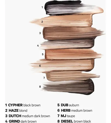 Kush Fiber Brow Gel: Gel Teñido Para Cejas (haze)