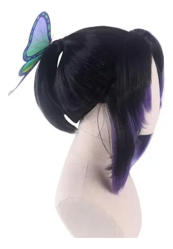 Demon Slayer: Kimetsu No Yaiba  Peluca De Shinobu Kocho