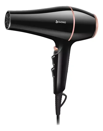 Secador De Pelo Suono 1800w 2 Velocidades Difusor Y Boquilla