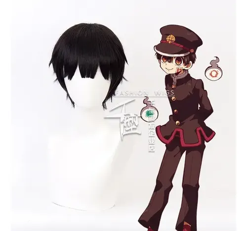 Toilet-bound Hanako-kun Yugi Amane Halloween Cosplay Peluca
