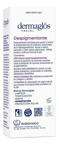 Crema Gel Dermaglós Despigmentante 50g