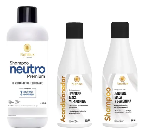 Shampoo Postalisado + Crema Mantenimiento Alisado X800ml C/u