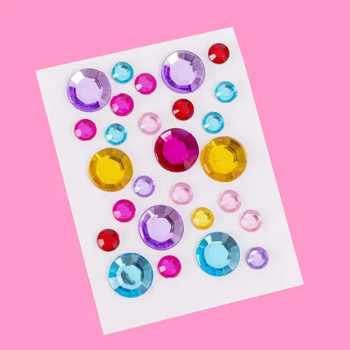 Gemas Adhesivas De Diamantes Para Rostro Y Cuerpo 3d