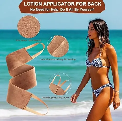 Ansphie Set Guante Aplicador Bronceado 4 En 1 Pincel