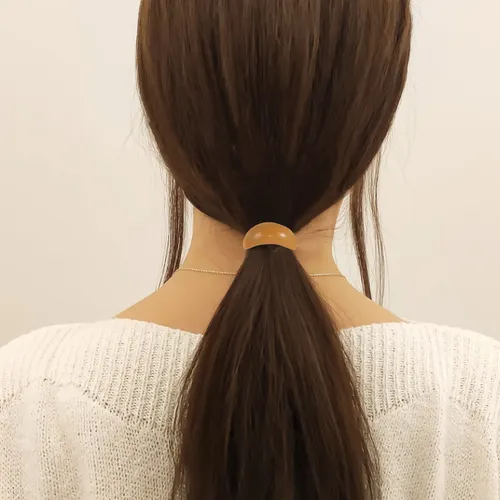 5 Pulseras De Pelo Ovaladas De Moda, Bandas Elásticas Geomét