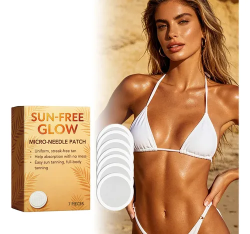 Set 3 Cajas 21 Parches Autobronceante Suave Sin Sol