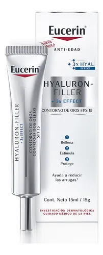 Eucerin Hyaluron Filler Contorno Ojos Rellena Arrugas 15ml