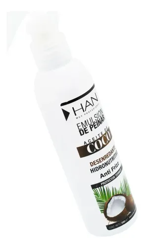 Han Emulsion De Peinar Aceite De Coco Apto Metodo Curly