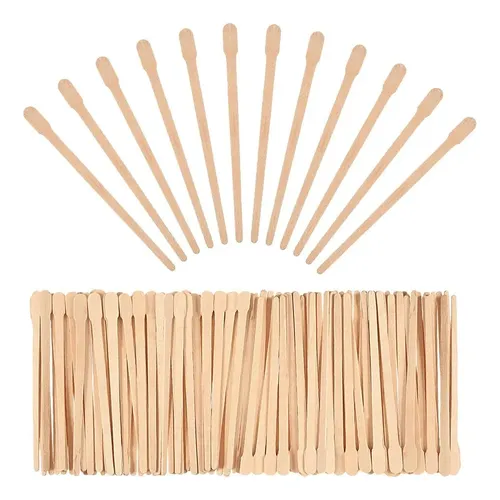 For Paquete De 200 Palitos De Cera De Madera //ssl