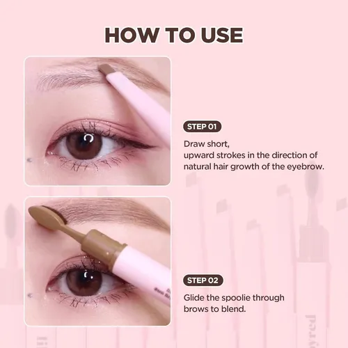 Lápiz Plano Para Cejas Lilybyred 01 Light Brown