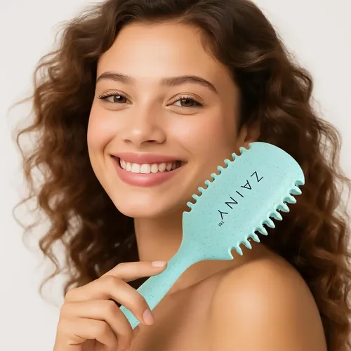 Definidor De Rizos Zainy Cepillo Para Pelo Rizado Set &…